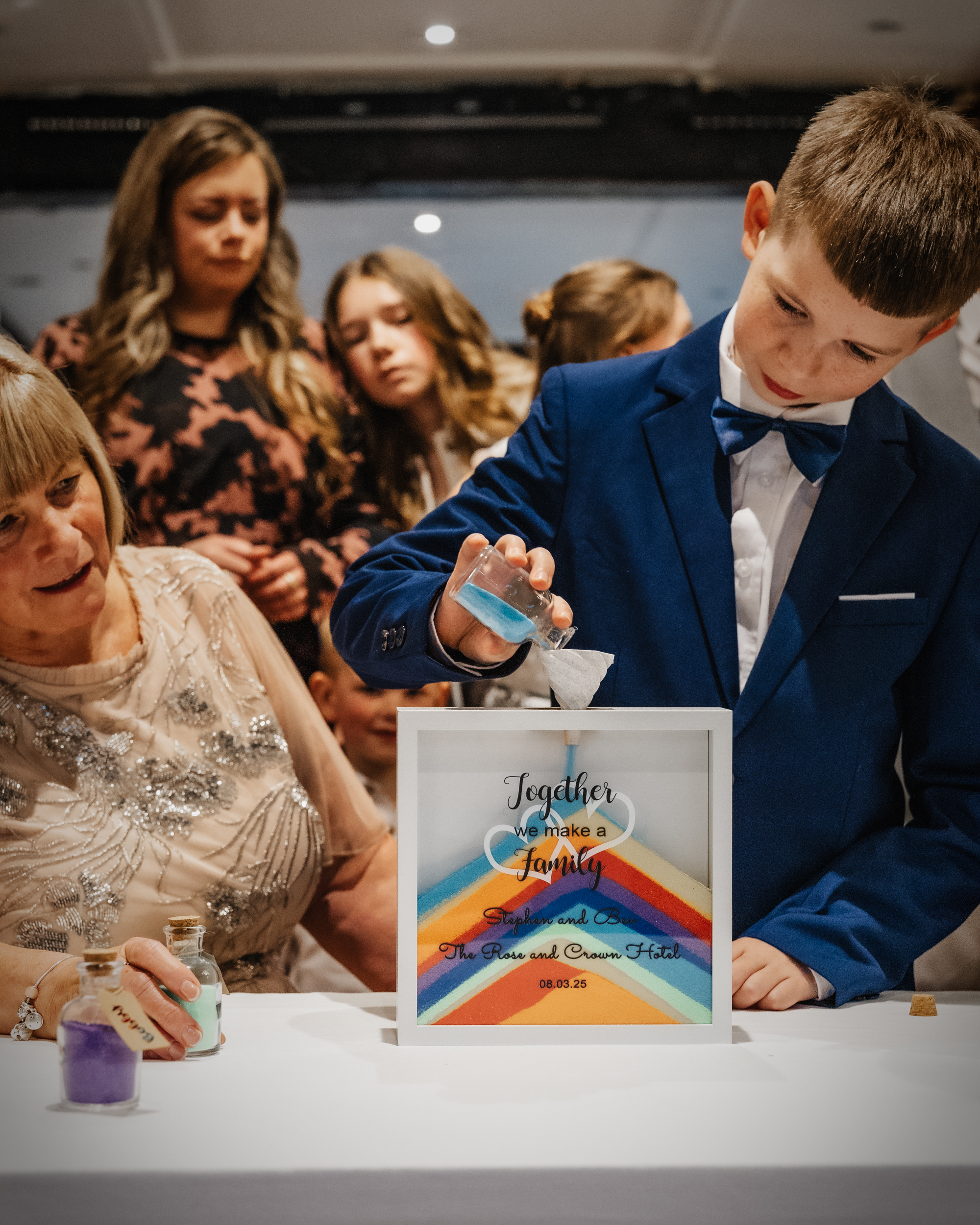 Deb Reed Celebrant Colchester Essex, performing the ceremony at Stephen and Bevs wedding.